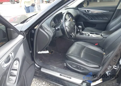 2015 Infiniti Q50 Premium from USA, damaged, VIN JN1BV7AR1FM392958